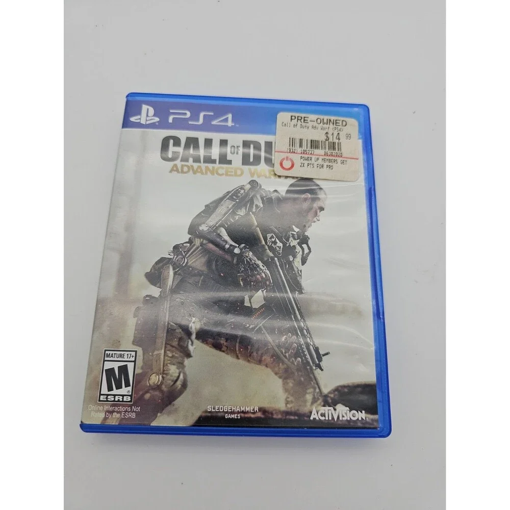 Activision Call of Duty: Advanced Warfare PS4 Game Disc w/ Case NTSC-U/C